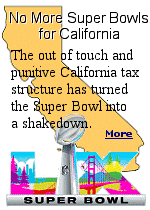 The greed of the California tax structure is amazing. In addition to taxing the Super Bowl players for what they earn as a bonus for the game, they go after their annual salaries for the number of days they are in the State before the game, and even tax the value of the Super Bowl ring.